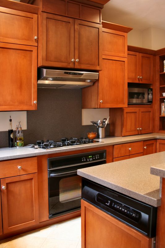 Cherry Cabinet Refacing in Terre Haute, IN