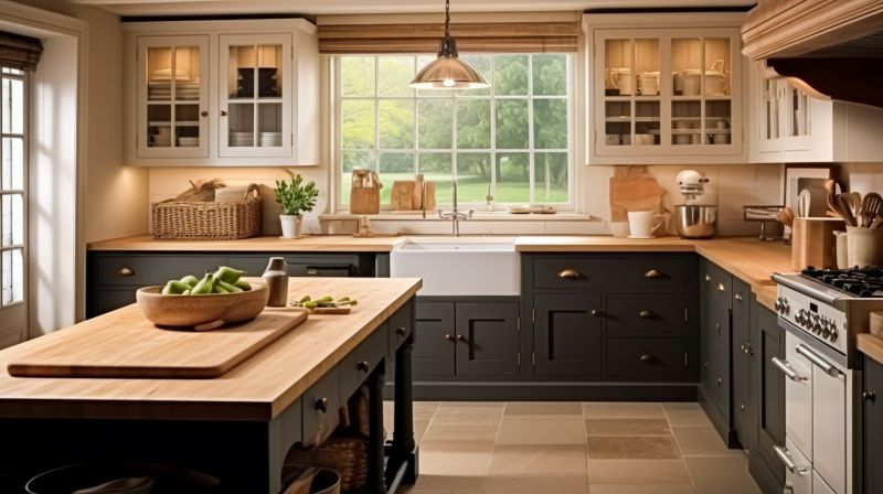 Rustic Cabinets Installation in Bloomington, IN